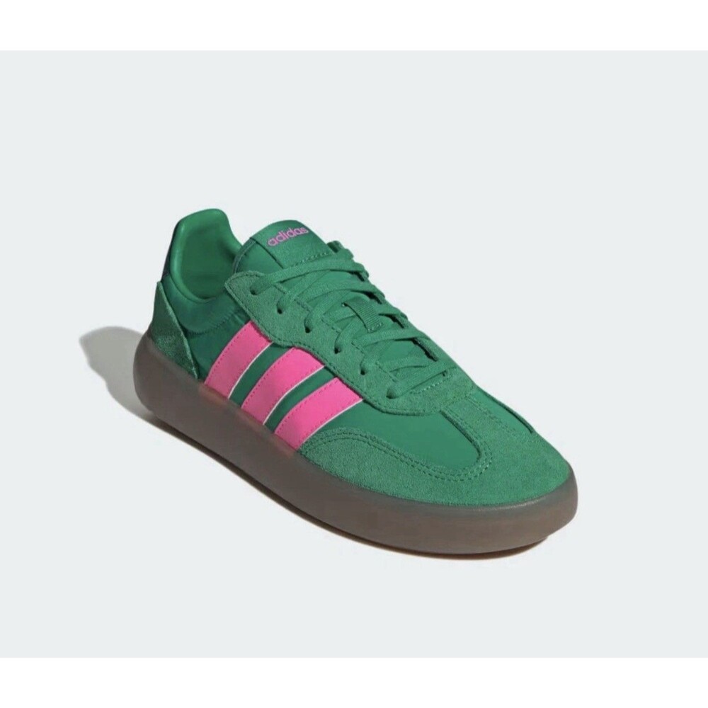 Adidas Barreda Decode Sneakers Size Womens Green Pink Gum JR3540 Casual - Picture 5 of 5